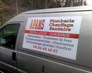 camion apams  champagne au mont d'or