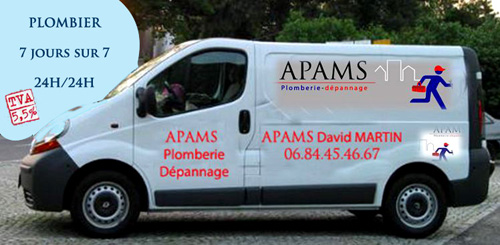 camion apams plomberie